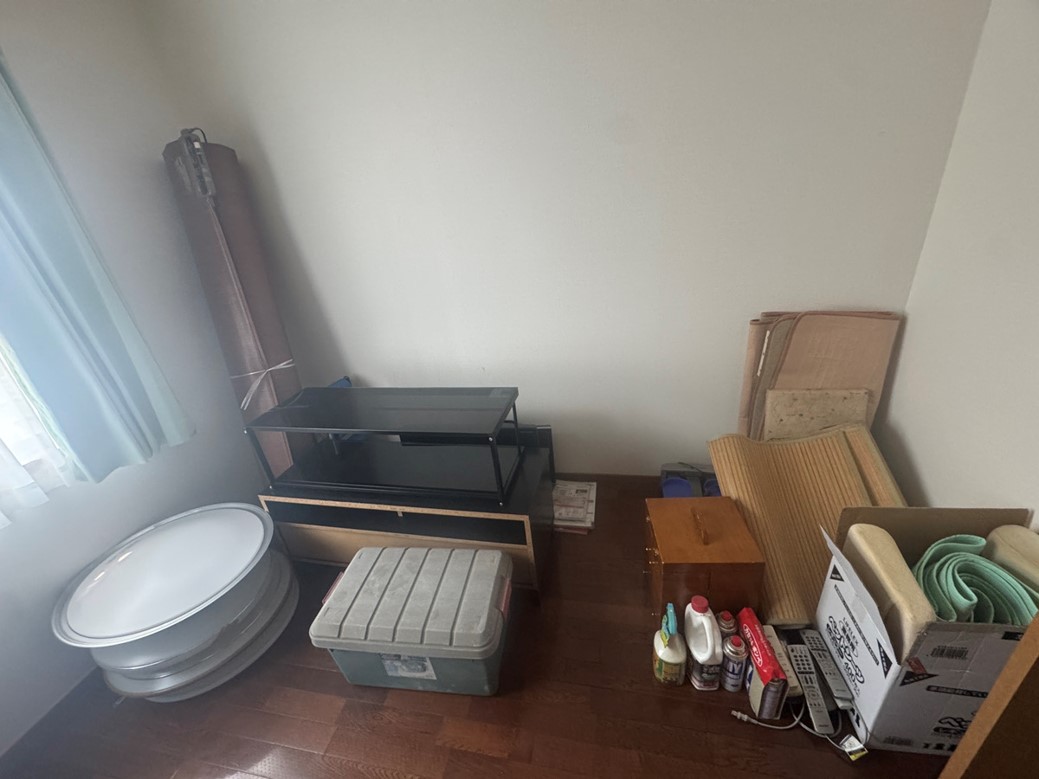 名古屋市守山区A様の引越しで不要になる大型家財や廃品の回収画像